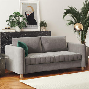 CosmoLiving Coco Sofa - Rustic Gray