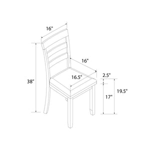 DHP Jersey Wood Dining Chairs, Set of 2 - Oyster - Set of 2