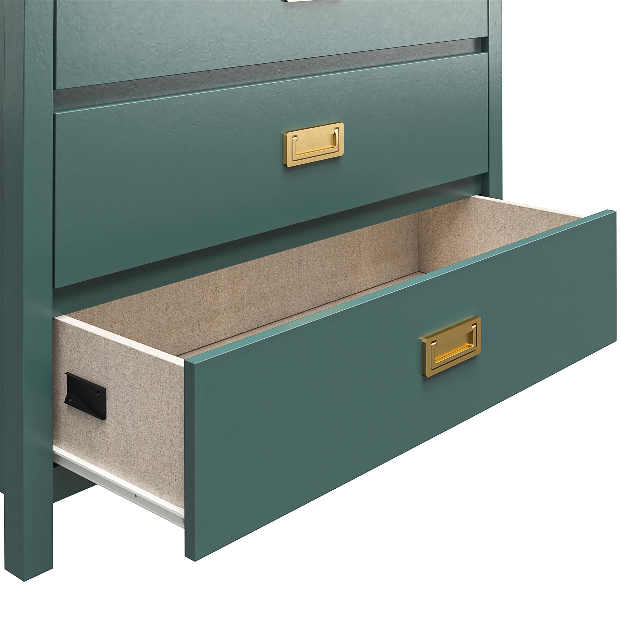 Monarch Hill Haven 5-Drawer Kids' Dresser, Hunter Green - Hunter Green