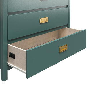 Monarch Hill Haven 5-Drawer Kids' Dresser, Hunter Green - Hunter Green