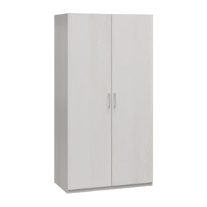 Systembuild Evolution Suite Style Modular Extra Wide Wardrobe with Open Shelves - Magnolia Oak