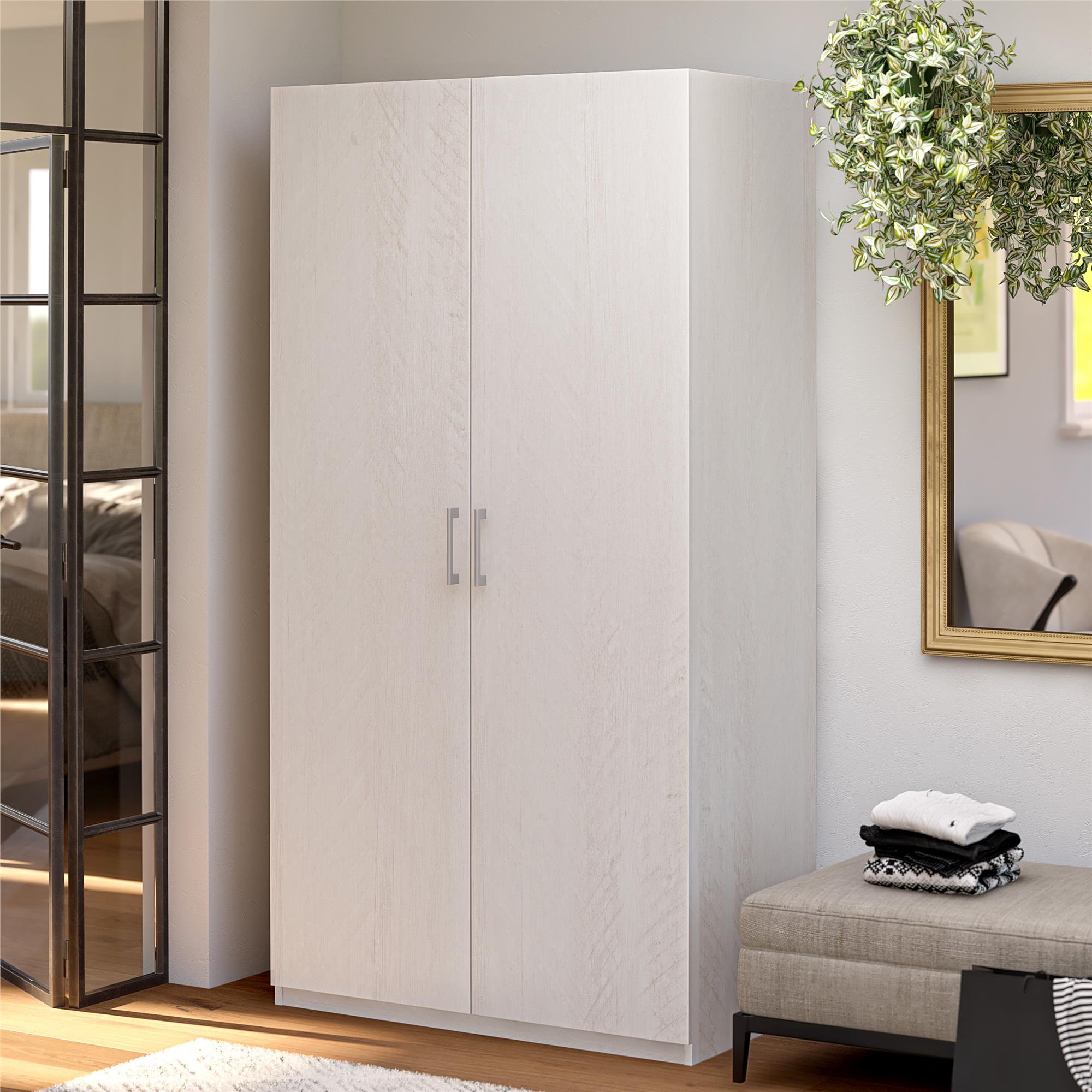 Systembuild Evolution Suite Style Modular Extra Wide Wardrobe with Drawers - Magnolia Oak