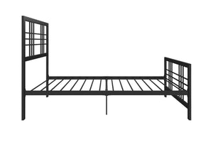 DHP Burbank Metal Bed - Black - Twin
