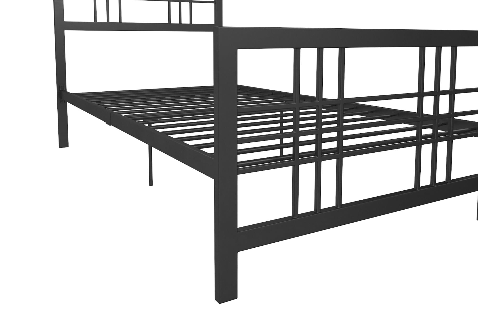 DHP Burbank Metal Bed - Black - Twin