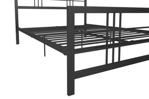 DHP Burbank Metal Bed - Black - Queen