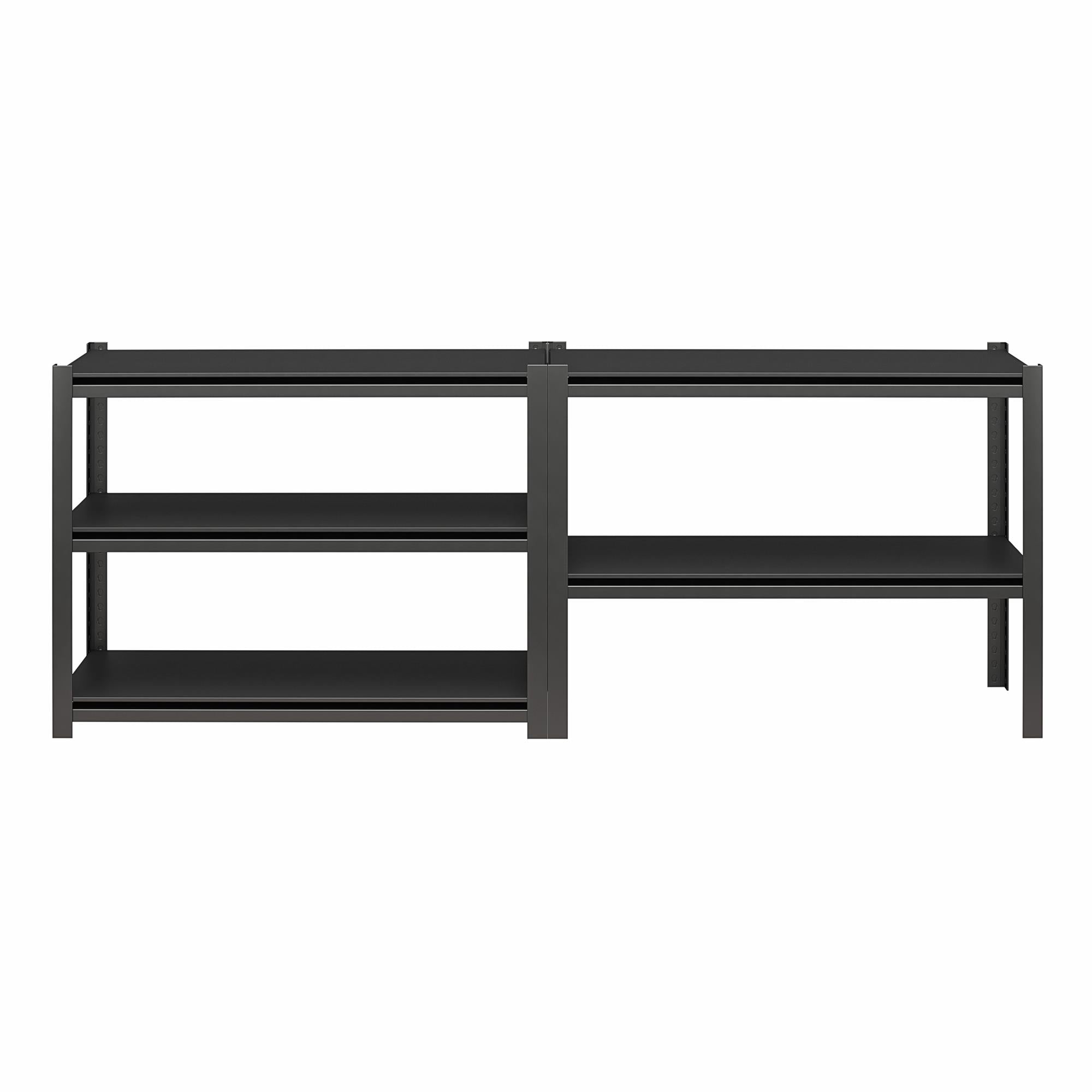 Systembuild Evolution Rack-Tite 5-Shelf Toolless Steel Frame Garage Storage Shelving Unit - Pewter