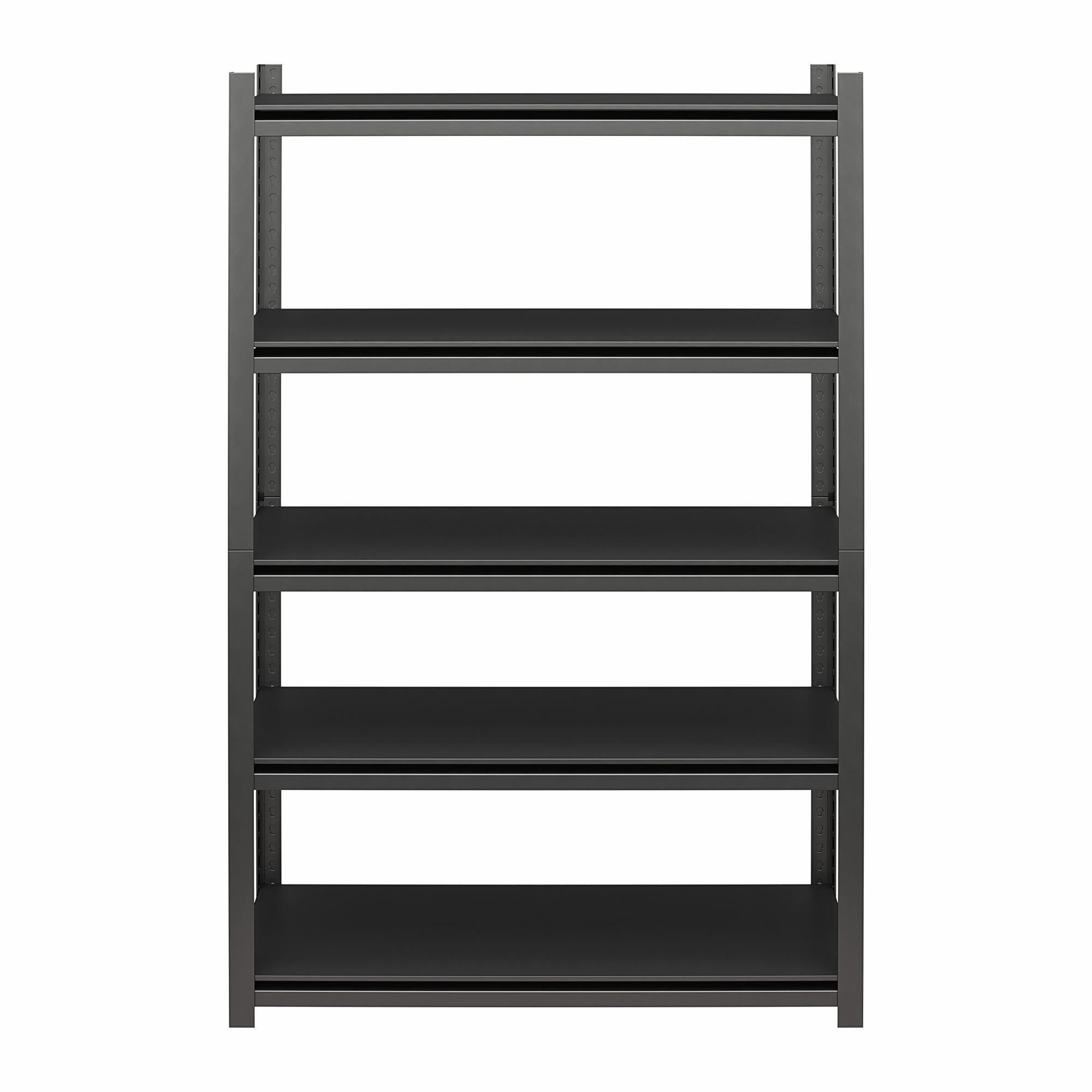 Systembuild Evolution Rack-Tite 5-Shelf Toolless Steel Frame Garage Storage Shelving Unit - Pewter