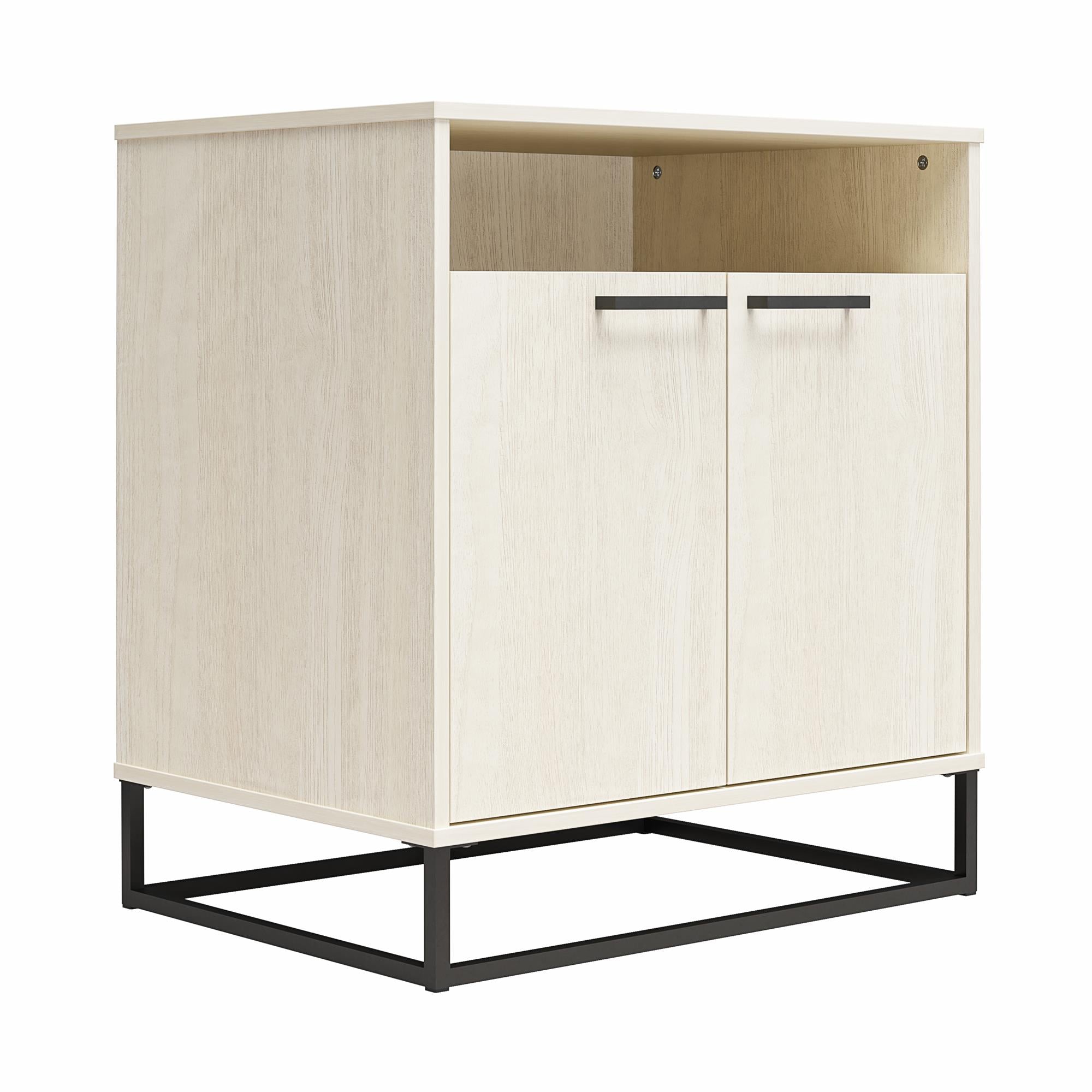 Novogratz Kelly 2 Door Accent Cabinet - Ivory Oak