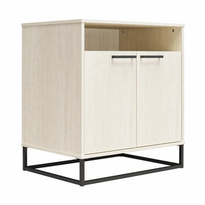 Novogratz Kelly 2 Door Accent Cabinet - Ivory Oak
