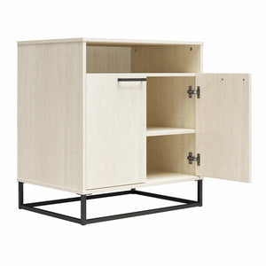 Novogratz Kelly 2 Door Accent Cabinet - Ivory Oak