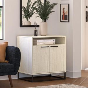 Novogratz Kelly 2 Door Accent Cabinet - Ivory Oak