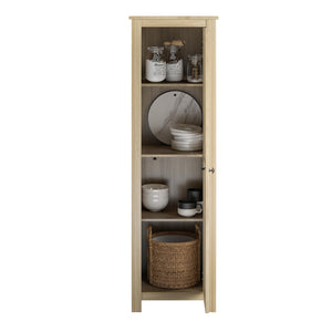 Ameriwood Home Lincoln Single Door Pantry  - Natural