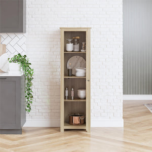 Ameriwood Home Lincoln Single Door Pantry  - Natural