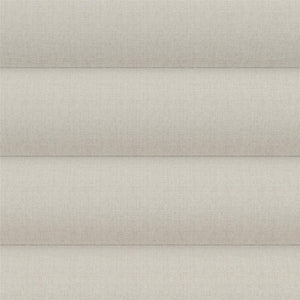 Novogratz Louis Upholstered Wingback Bed - Textured Ivory Canvas - King