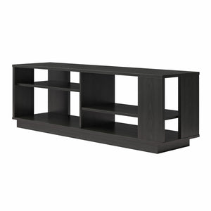 Ameriwood Home Knowle Contemporary TV Stand for TVs up to 60" - Black Oak