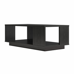 Ameriwood Home Knowle Contemporary Rectangle Coffee Table - Black Oak