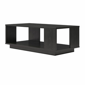 Ameriwood Home Knowle Contemporary Rectangle Coffee Table - Black Oak