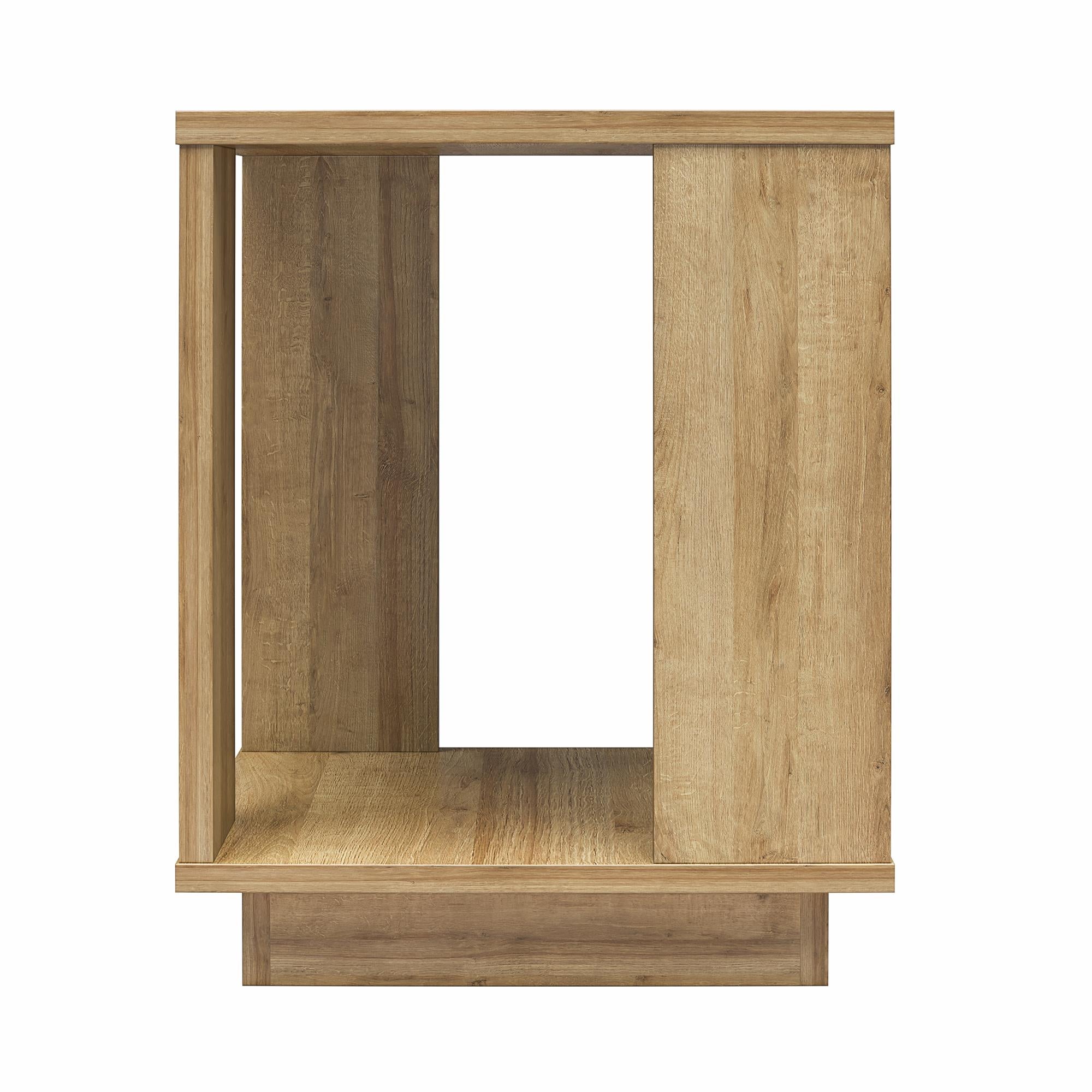 Ameriwood Home Knowle Contemporary Side Table - Natural