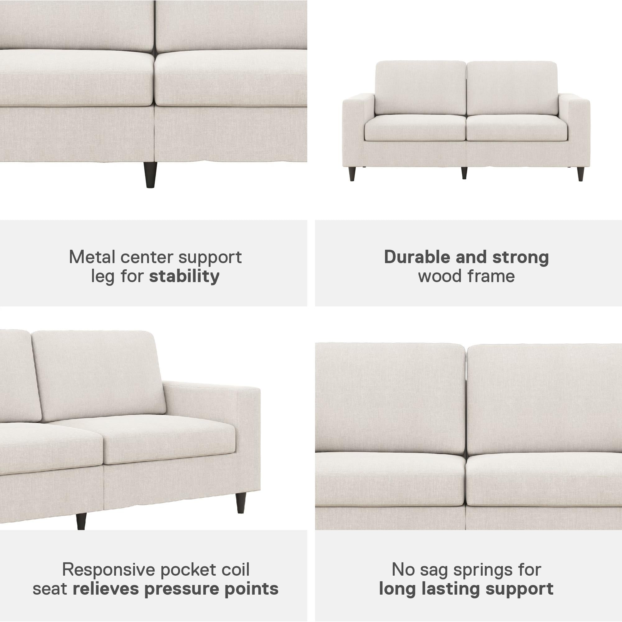 DHP Cooper Sofa - Beige