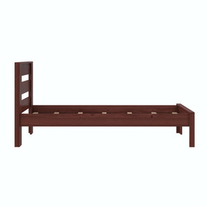 DHP Jaymee Kids' Wood Bed Frame - Deep Walnut - Twin