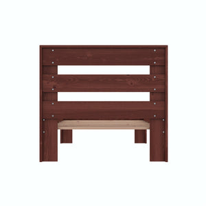 DHP Jaymee Kids' Wood Bed Frame - Deep Walnut - Twin