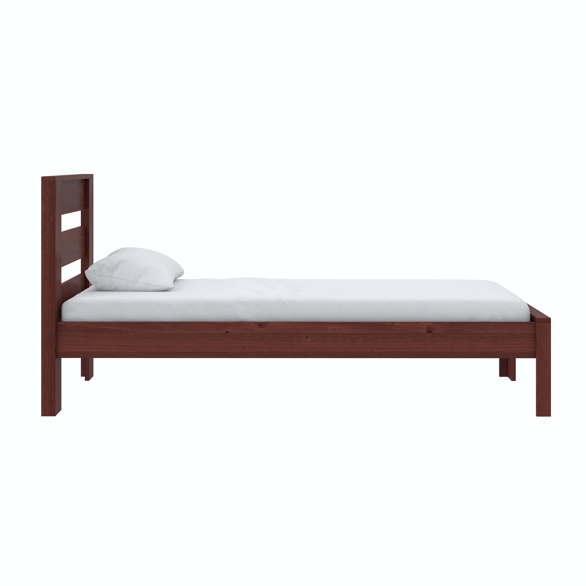 DHP Jaymee Kids' Wood Bed Frame - Deep Walnut - Twin