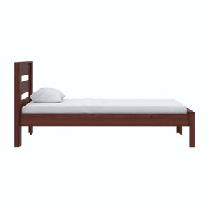 DHP Jaymee Kids' Wood Bed Frame - Deep Walnut - Twin