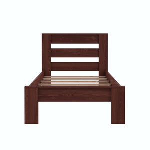 DHP Jaymee Kids' Wood Bed Frame - Deep Walnut - Twin