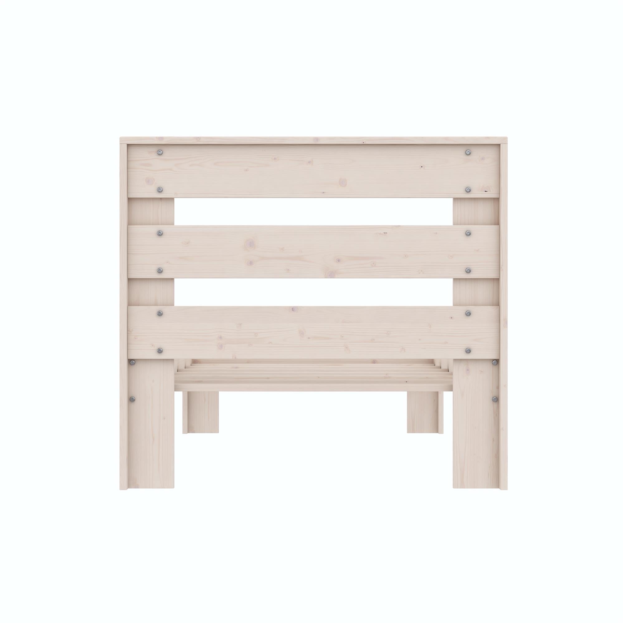 DHP Jaymee Kids' Wood Bed Frame - Sandy Pine - Twin