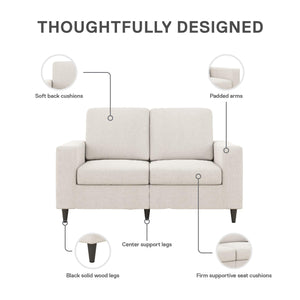 DHP Cooper Loveseat - Beige