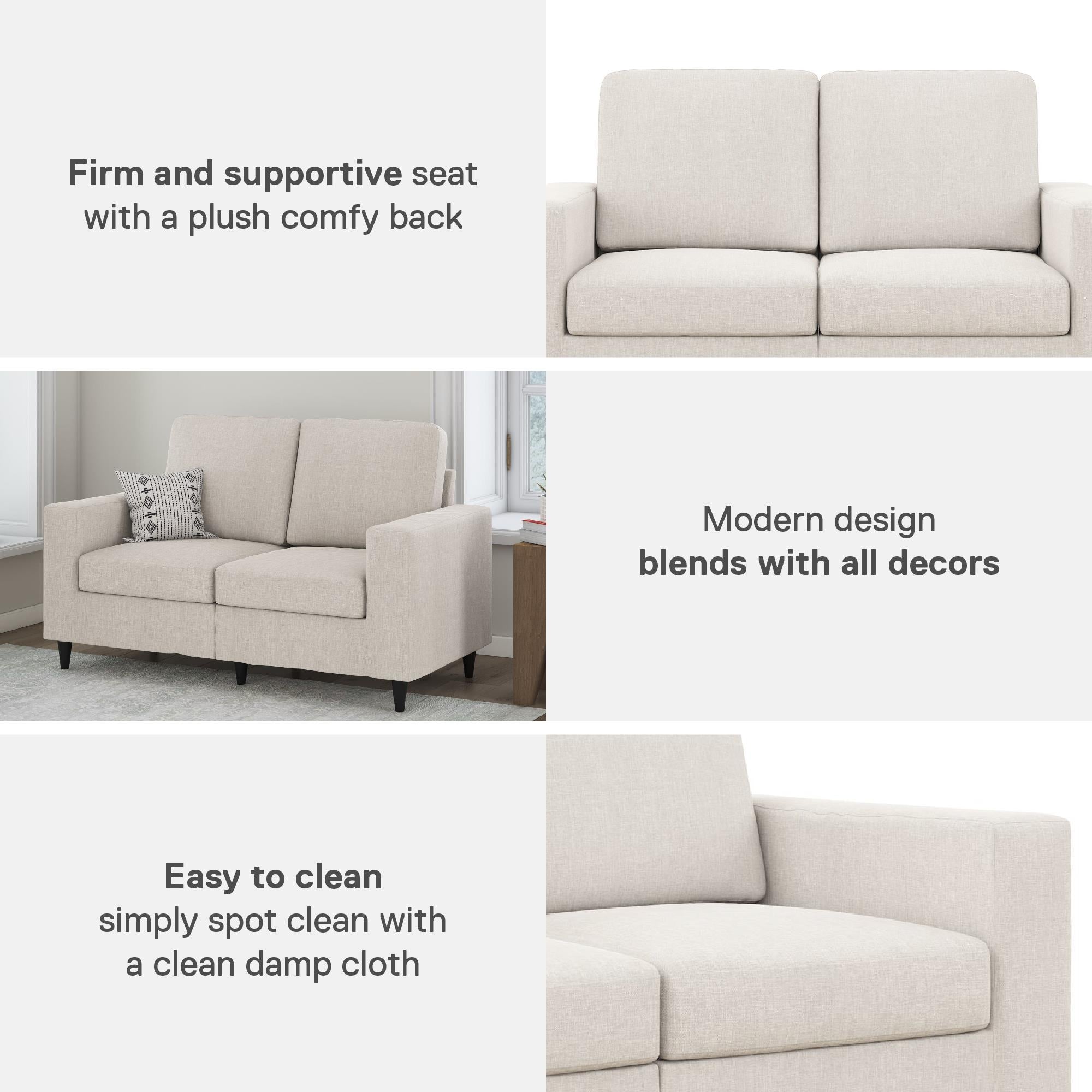 DHP Cooper Loveseat - Beige