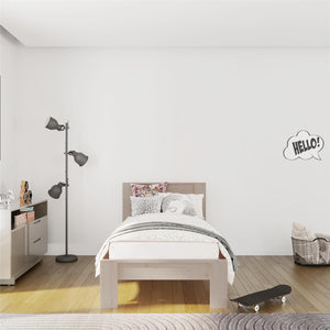 DHP Jaymee Kids' Wood Bed Frame - Sandy Pine - Twin