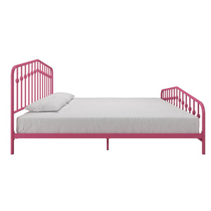 Novogratz Bushwick Metal Bed - Hot Pink - King
