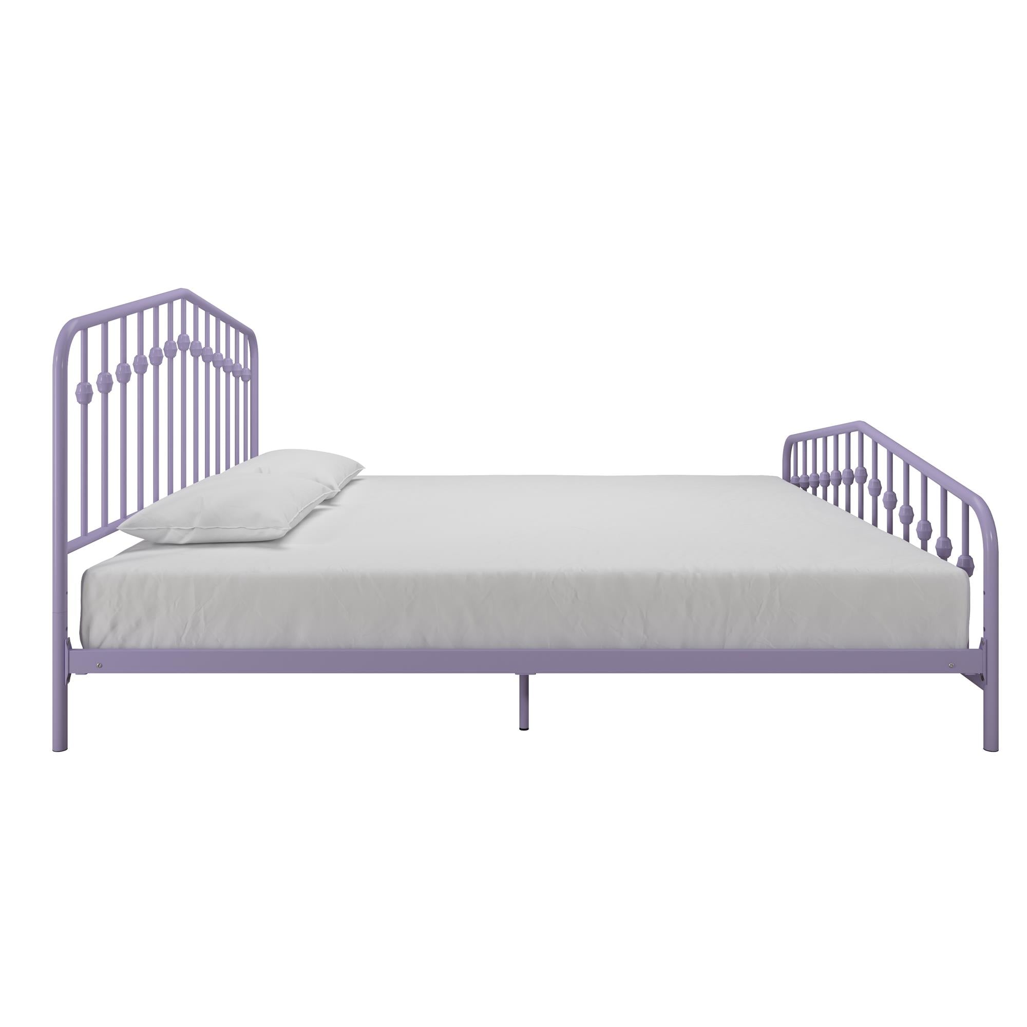 Novogratz Bushwick Metal Bed - Lavender - King