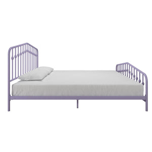 Novogratz Bushwick Metal Bed - Lavender - King