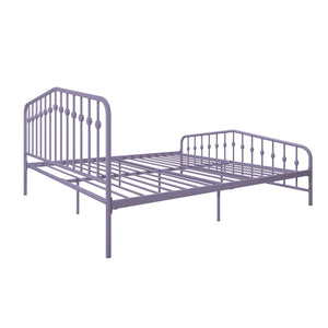 Novogratz Bushwick Metal Bed - Lavender - King