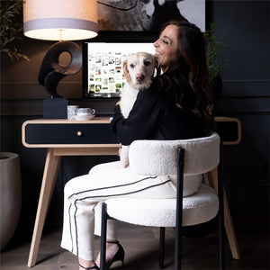 Ren Home Leva Desk - Light Oak