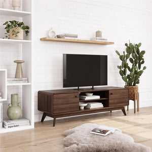 Ren Home Leva Media Console TV Stand - Walnut