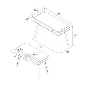 Ren Home Leva Desk - Gray
