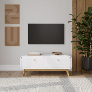 Ren Home Leva Entertainment Console / TV Stand - White