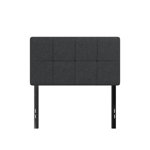 RealRooms Tyler Upholstered Headboard - Blue - Twin