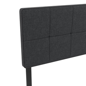 RealRooms Tyler Upholstered Headboard - Gray - Twin
