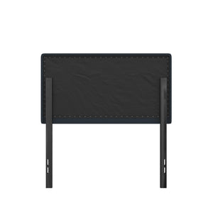 RealRooms Tyler Upholstered Headboard - Blue - Twin