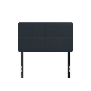 RealRooms Tyler Upholstered Headboard - Blue - Twin