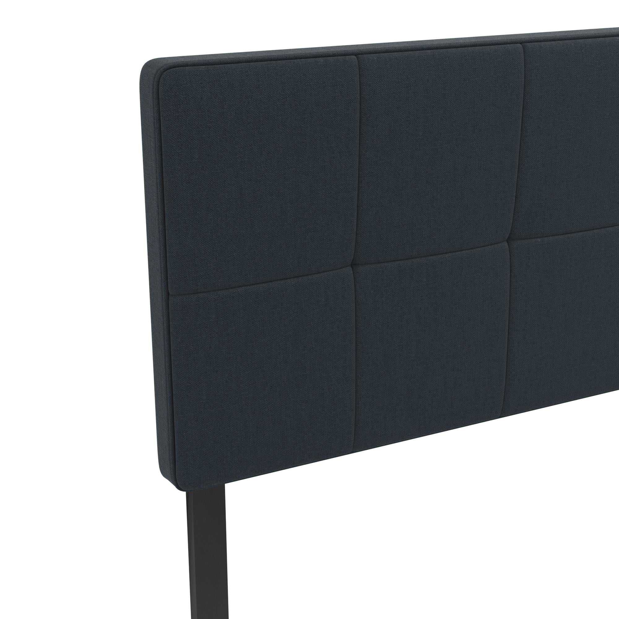 RealRooms Tyler Upholstered Headboard - Blue - Twin