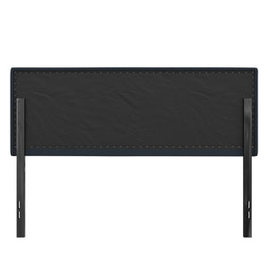 RealRooms Tyler Upholstered Headboard - Blue - Full/Queen