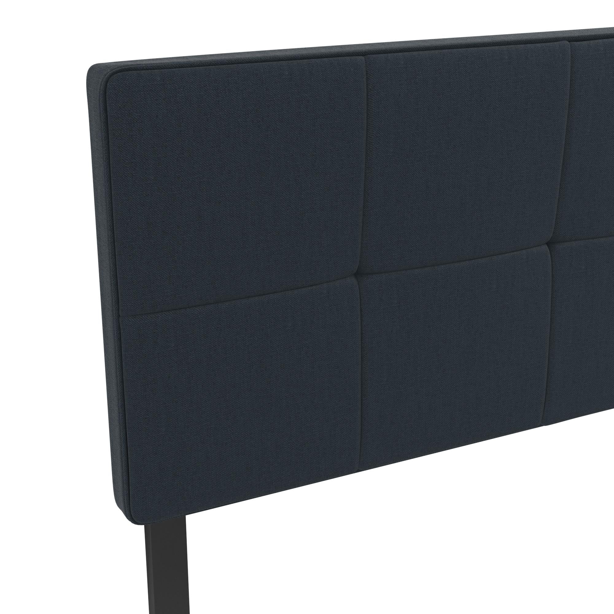 RealRooms Tyler Upholstered Headboard - Blue - Full/Queen