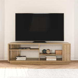Ameriwood Home Knowle Contemporary TV Stand for TVs up to 60" - Natural
