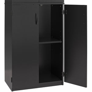 Ameriwood Home Mavis 72" 4 Door Storage Cabinet - Black