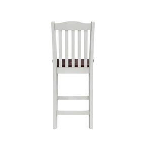 DHP Shiloh Counter Height Stools, Set of 2 - Rustic Brown - Set of 2